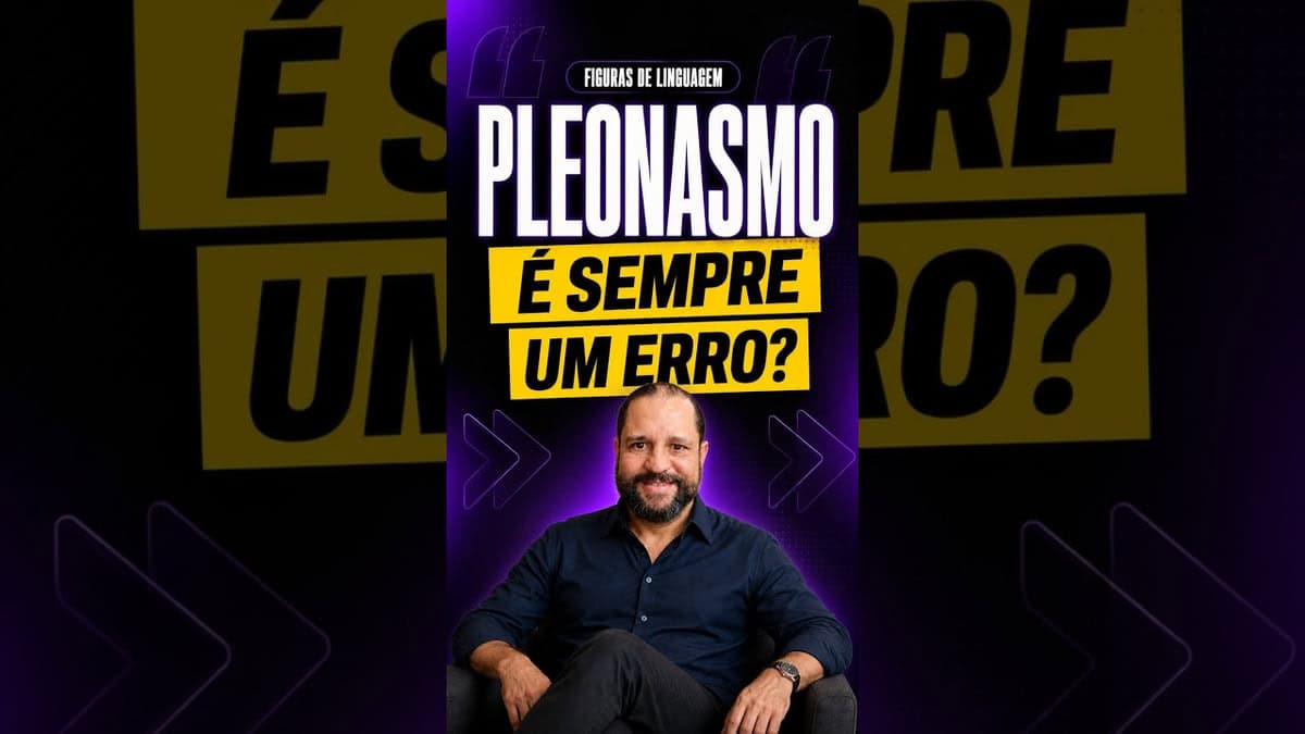 Pleonasmo: quando é recurso e quando é erro