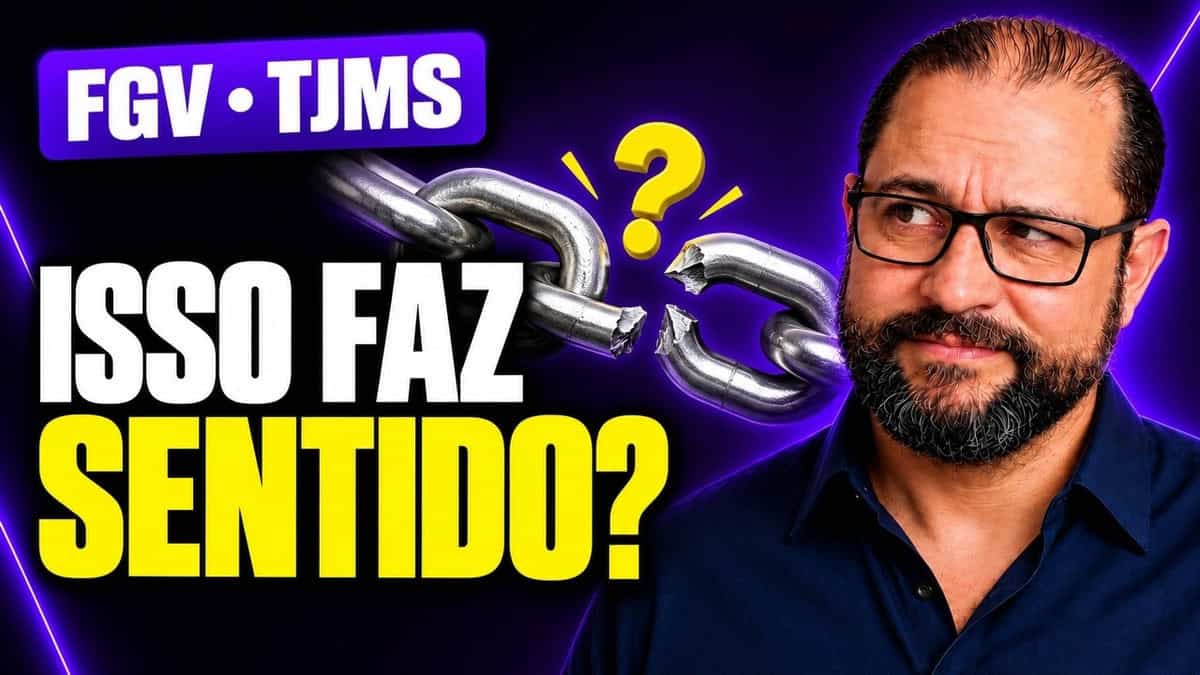 Como Resolver Questões de Coesão e Coerência da FGV? | TJMS 2026 – Aula 03