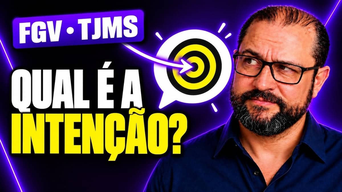 Reescrita de Frases e Funções da Linguagem na FGV | TJMS 2026 | Aula 05