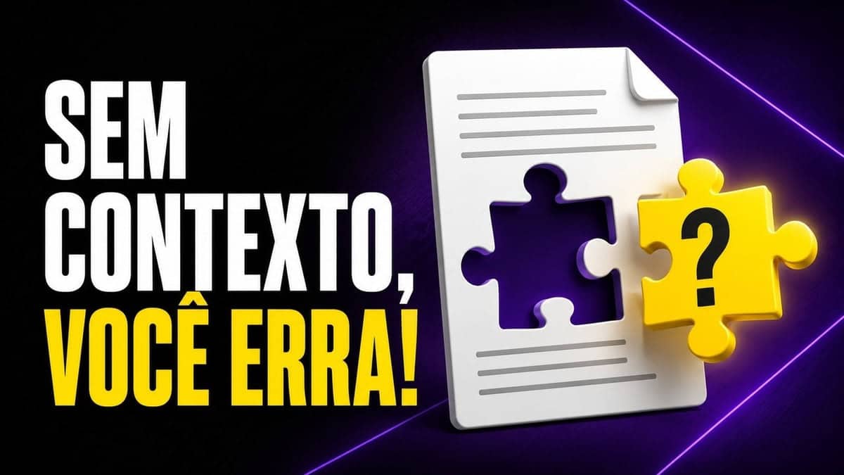 Contexto na interpretação de texto: como identificar o sentido
