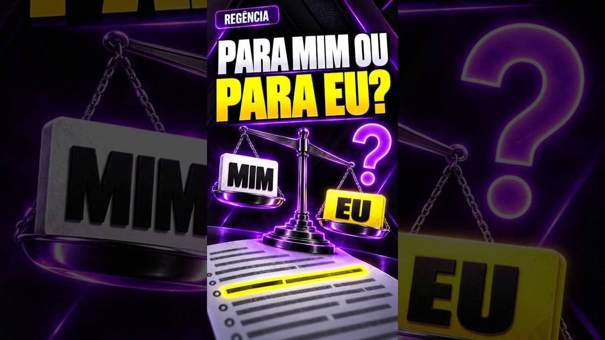 “Para mim” ou “para eu”? Aprenda quando usar cada um