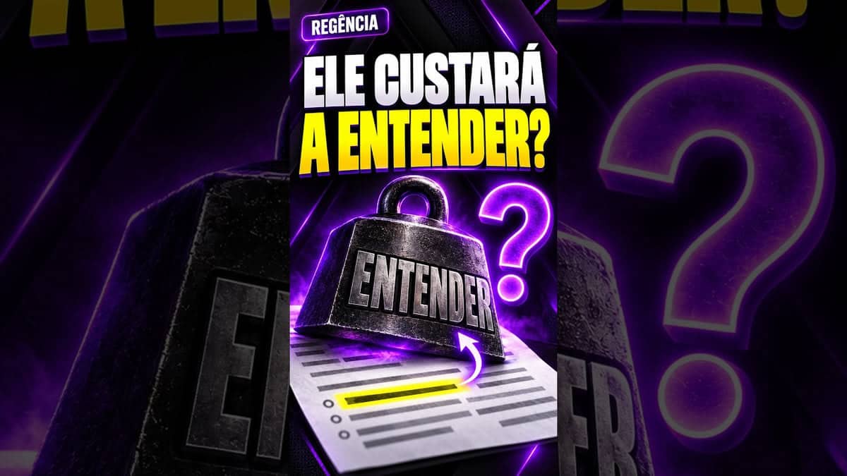 Regência do verbo custar: “ele custará entender” está certo?
