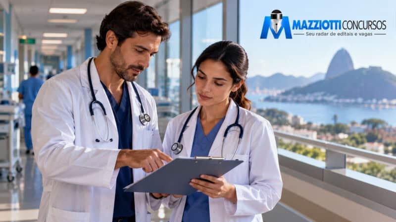 Processo seletivo RioSaúde 2026 reabre 4 vagas médicas até 19 de outubro