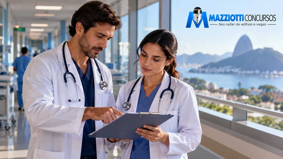 Processo seletivo RioSaúde 2026 reabre 4 vagas médicas até 19 de outubro